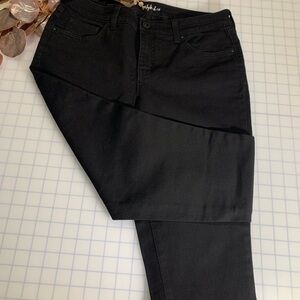 Style & Co NWOT Jeans, Color: Black, Size: 10P